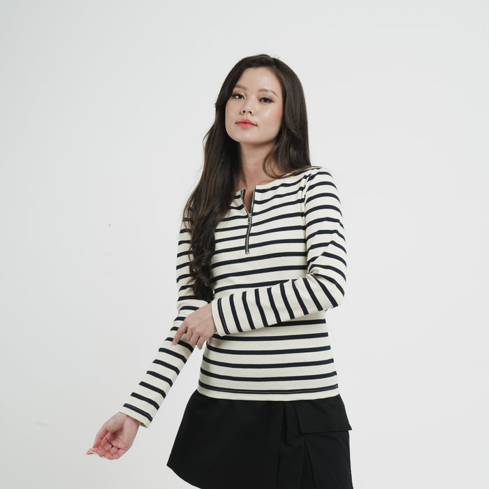 Cella Zipper Top