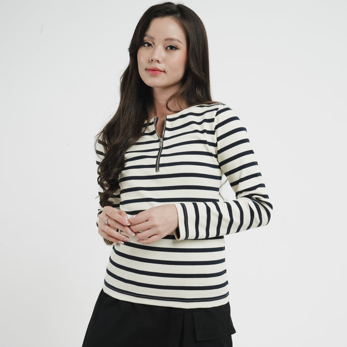 Cella Zipper Top
