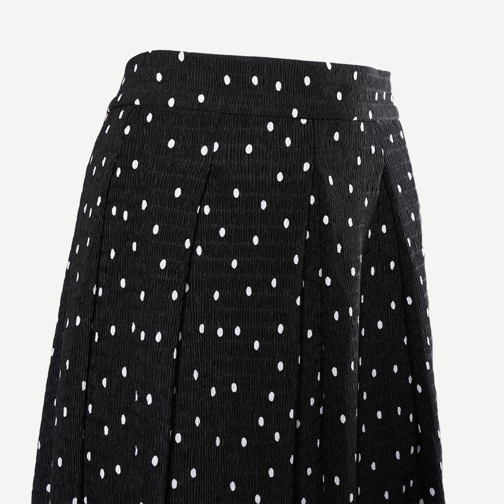 Aeri Pleated Midi Skirt