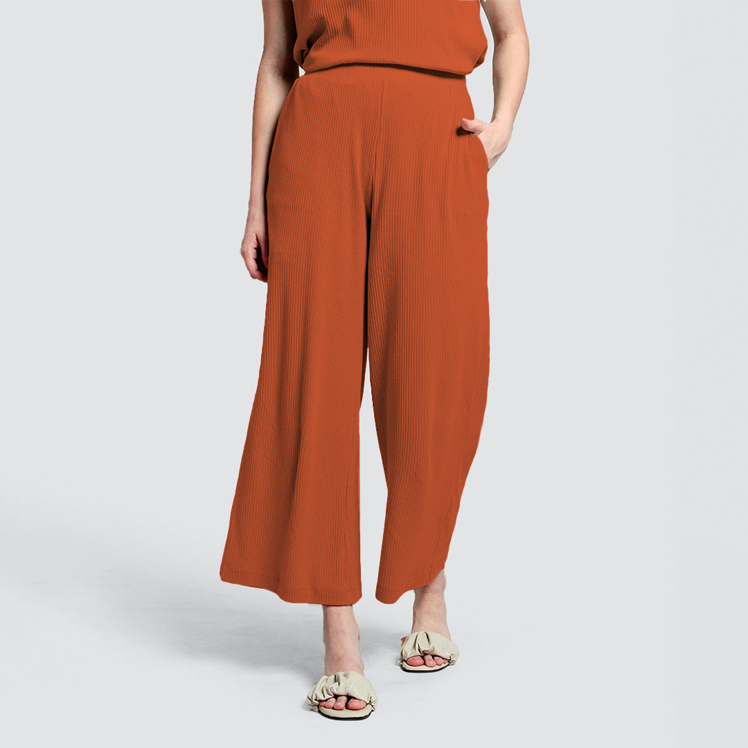 ZIANDGLO Cellina Culottes Pants | Celana Kulot Wanita  - Soft Knit