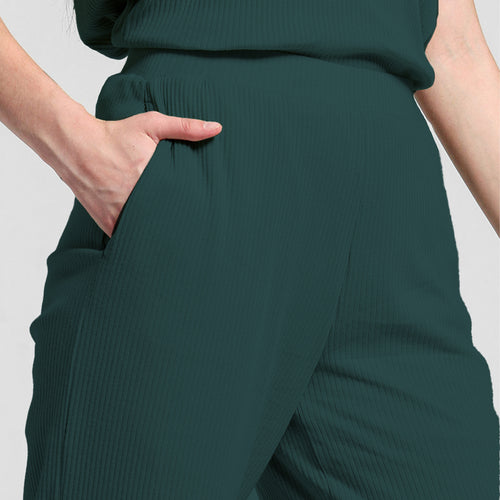 ZIANDGLO Cellina Culottes Pants | Celana Kulot Wanita  - Soft Knit