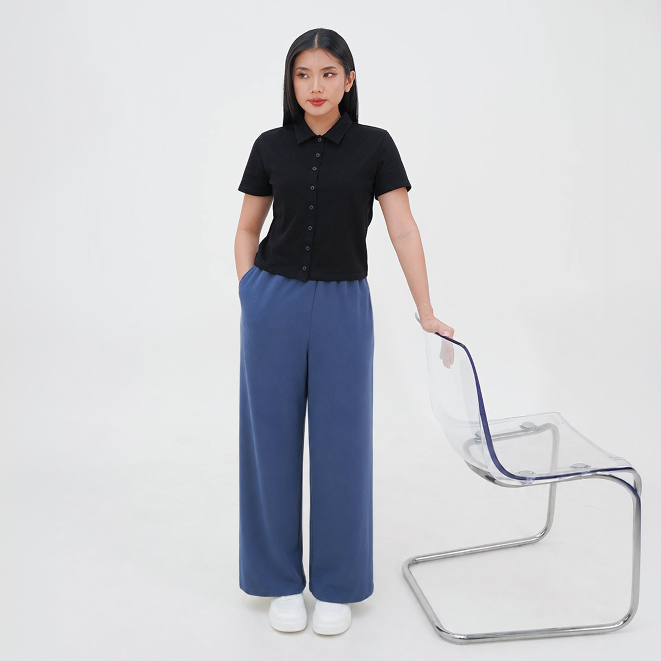 ZIANDGLO Luxe Wide Leg Sweatpants | Celana Panjang Wanita - DANBOWL