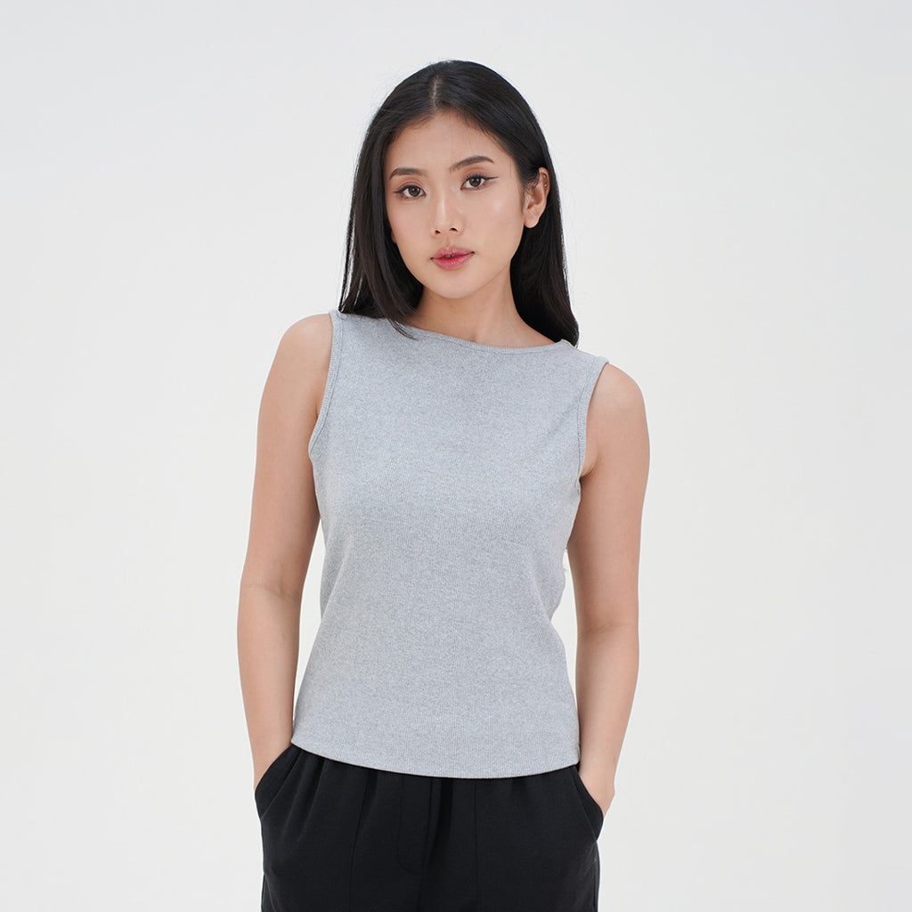 Namie Boat Neck Tanktop