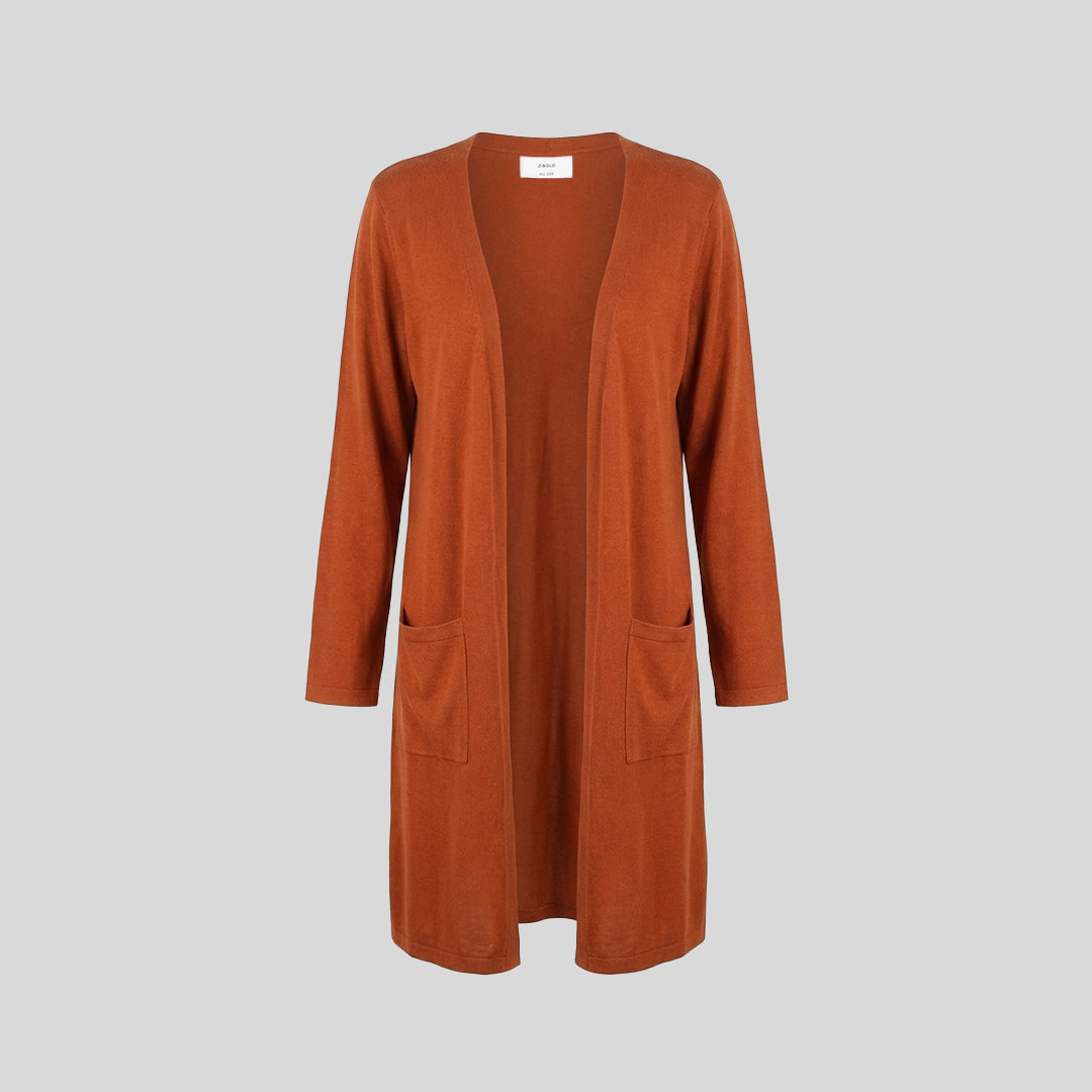 ZIANDGLO Cellina Cardigan | Kardigan Panjang Wanita - Soft Knit