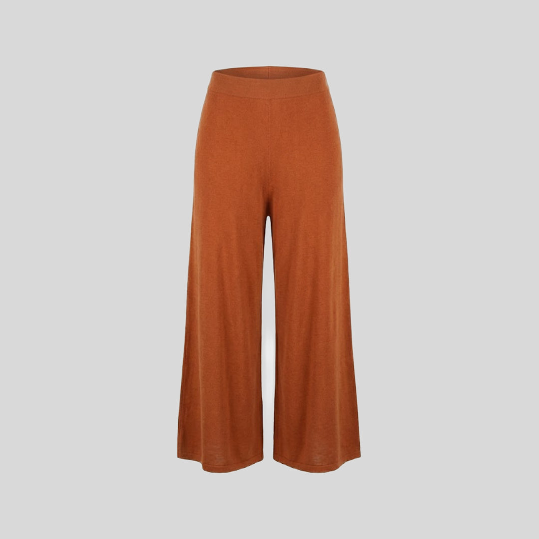 ZIANDGLO Cellina Culottes Pants | Celana Kulot Wanita  - Soft Knit