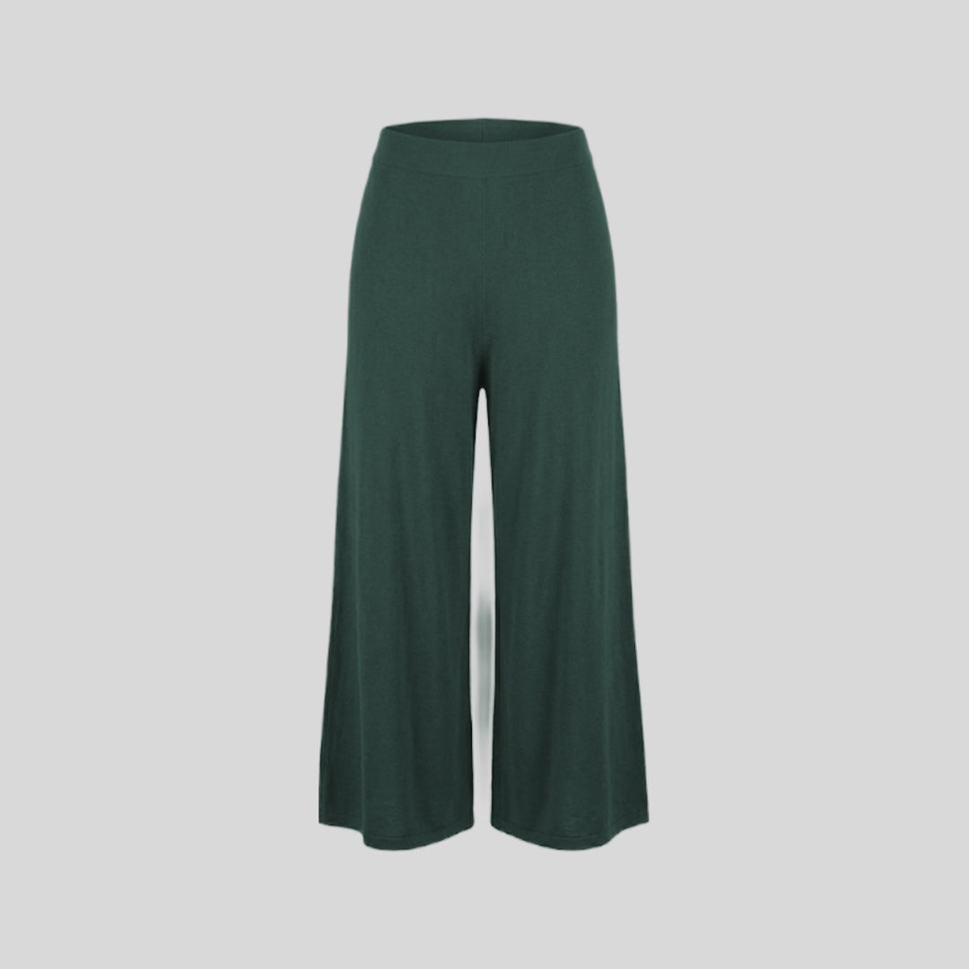 ZIANDGLO Cellina Culottes Pants | Celana Kulot Wanita  - Soft Knit