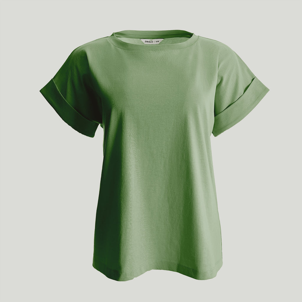 Elyn Rolled-up Sleeve T-shirt