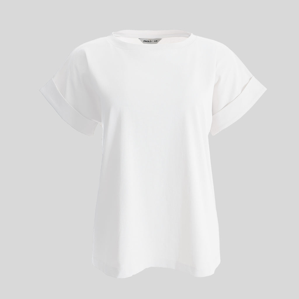 Elyn Rolled-up Sleeve T-shirt