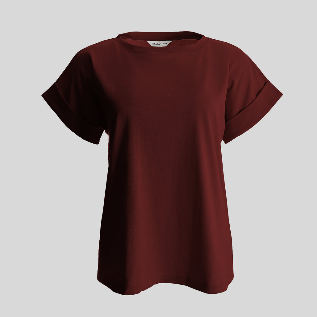 Elyn Rolled-up Sleeve T-shirt