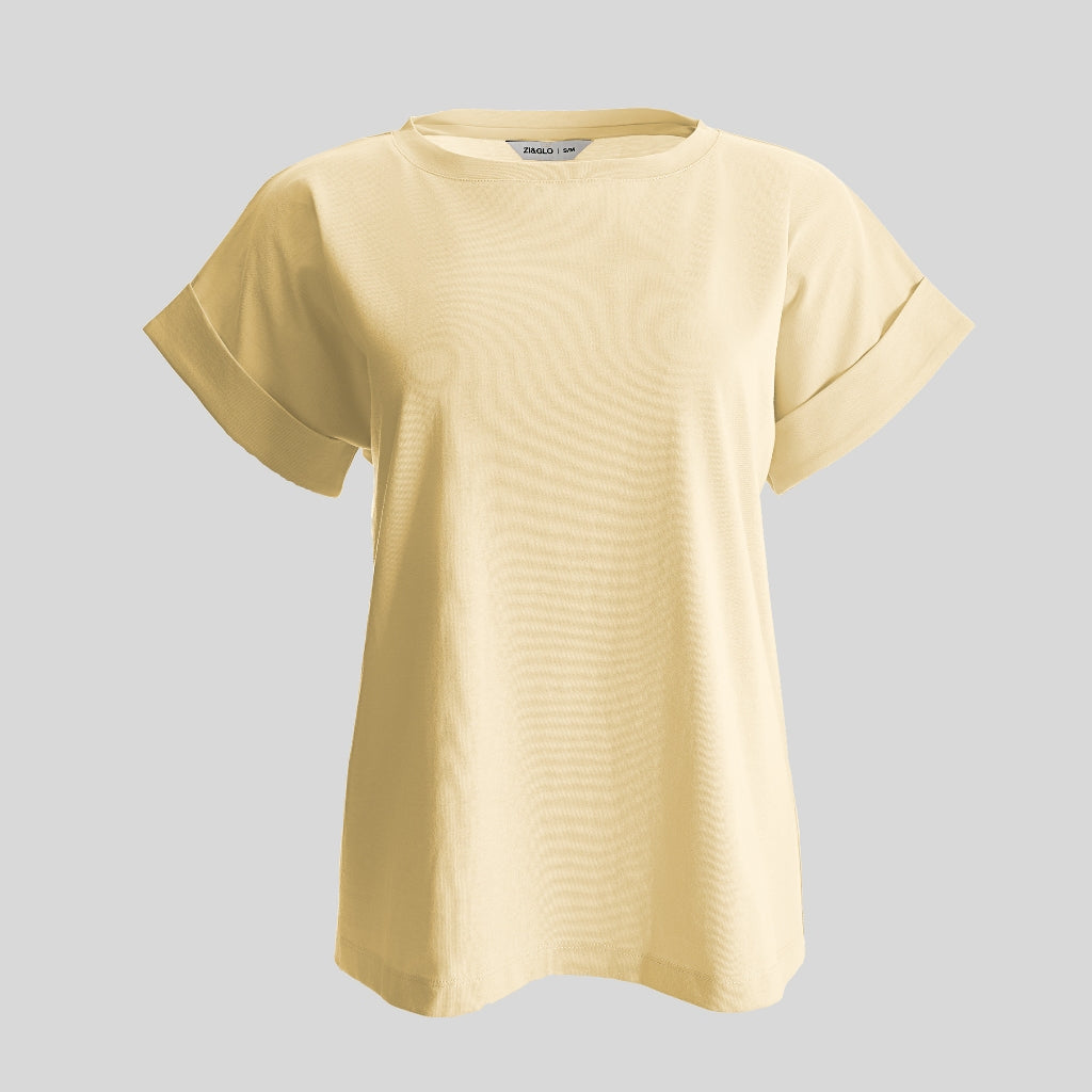 Elyn Rolled-up Sleeve T-shirt