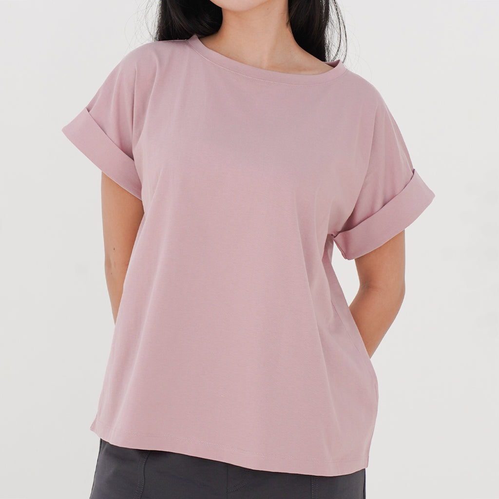 Elyn Rolled-up Sleeve T-shirt