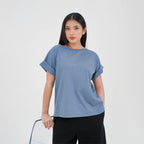 Elyn Rolled-up Sleeve T-shirt