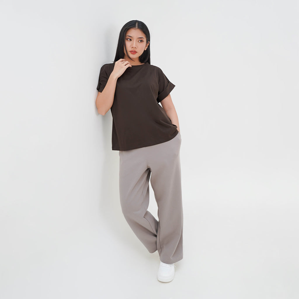 Elyn Rolled-up Sleeve T-shirt