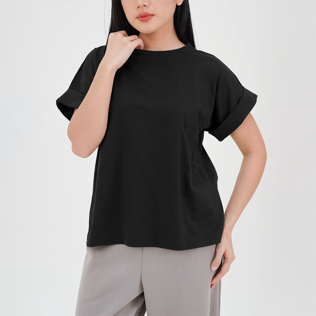 Elyn Rolled-up Sleeve T-shirt