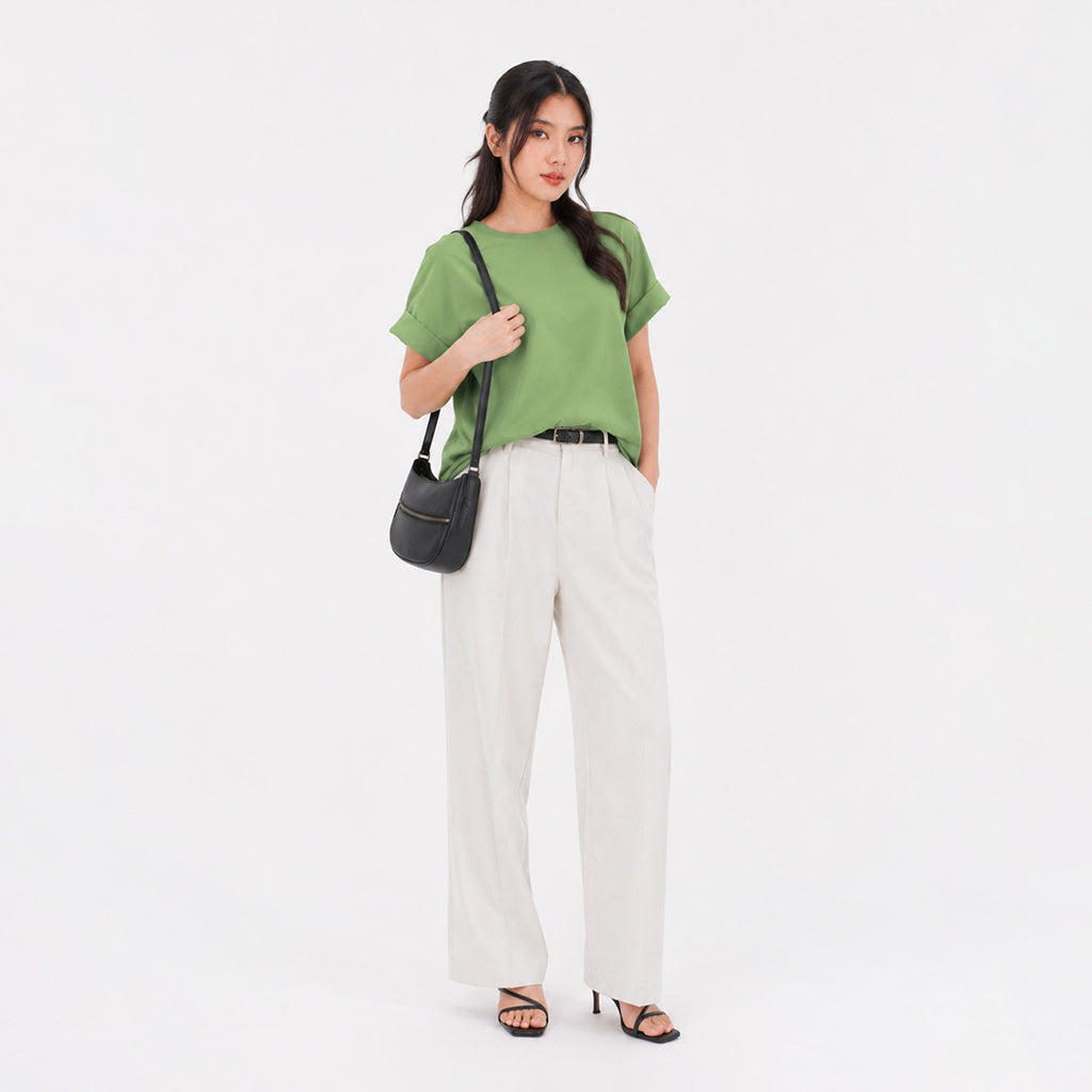 Elyn Rolled-up Sleeve T-shirt