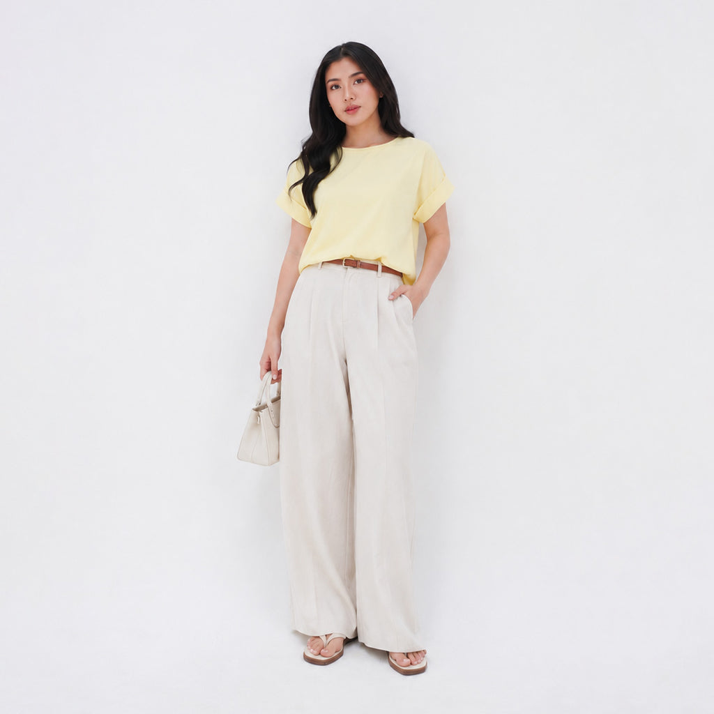 Elyn Rolled-up Sleeve T-shirt