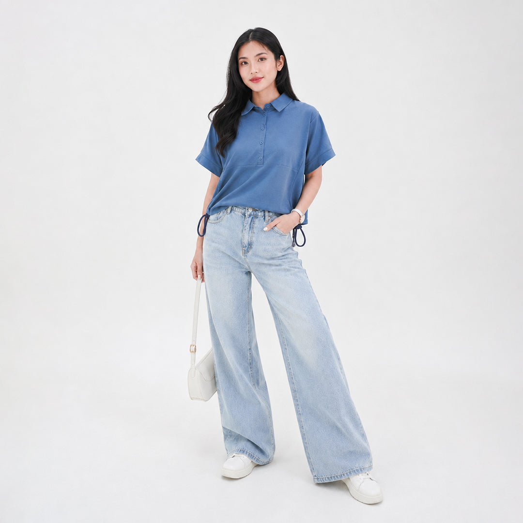 Mavis Drawstring Top