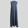 Valencia Maxi Dress With High Neck