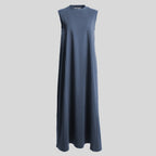 Valencia Maxi Dress With High Neck