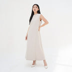 Valencia Maxi Dress With High Neck