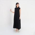 Valencia Maxi Dress With High Neck