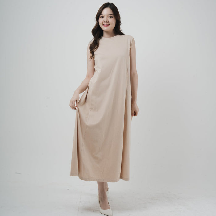 Valeria Maxi Dress With High Neck