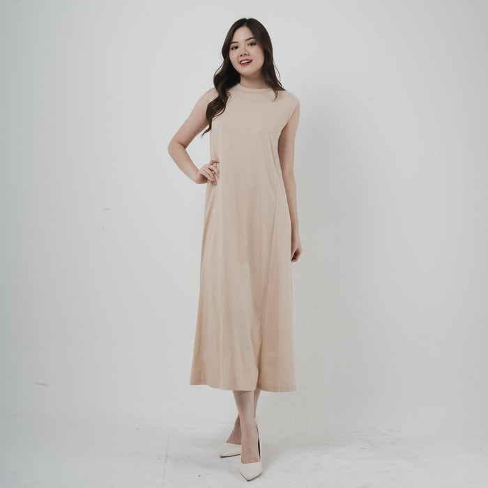 Valeria Maxi Dress With High Neck
