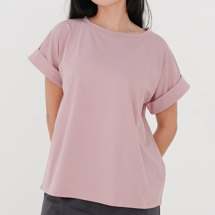 Elyn Rolled-up Sleeve T-shirt