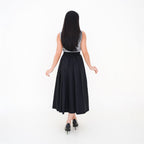Aeri Pleated Midi Skirt