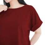 Elyn Rolled-up Sleeve T-shirt