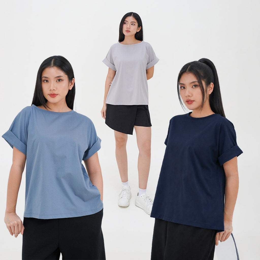 Elyn Rolled-up Sleeve T-shirt