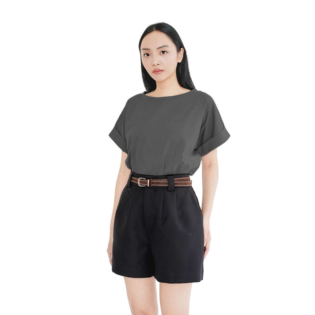 Elyn Rolled-up Sleeve T-shirt