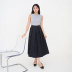 Aeri Pleated Midi Skirt