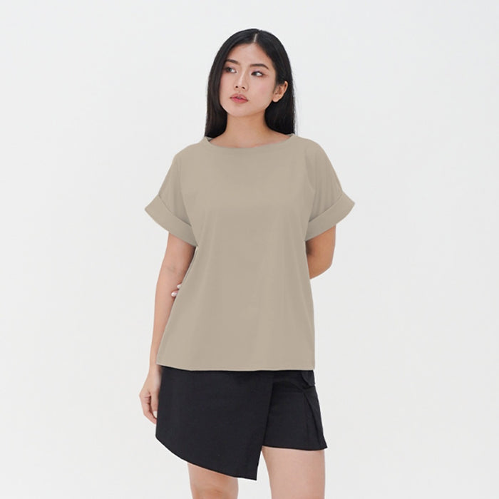 Elyn Rolled-up Sleeve T-shirt