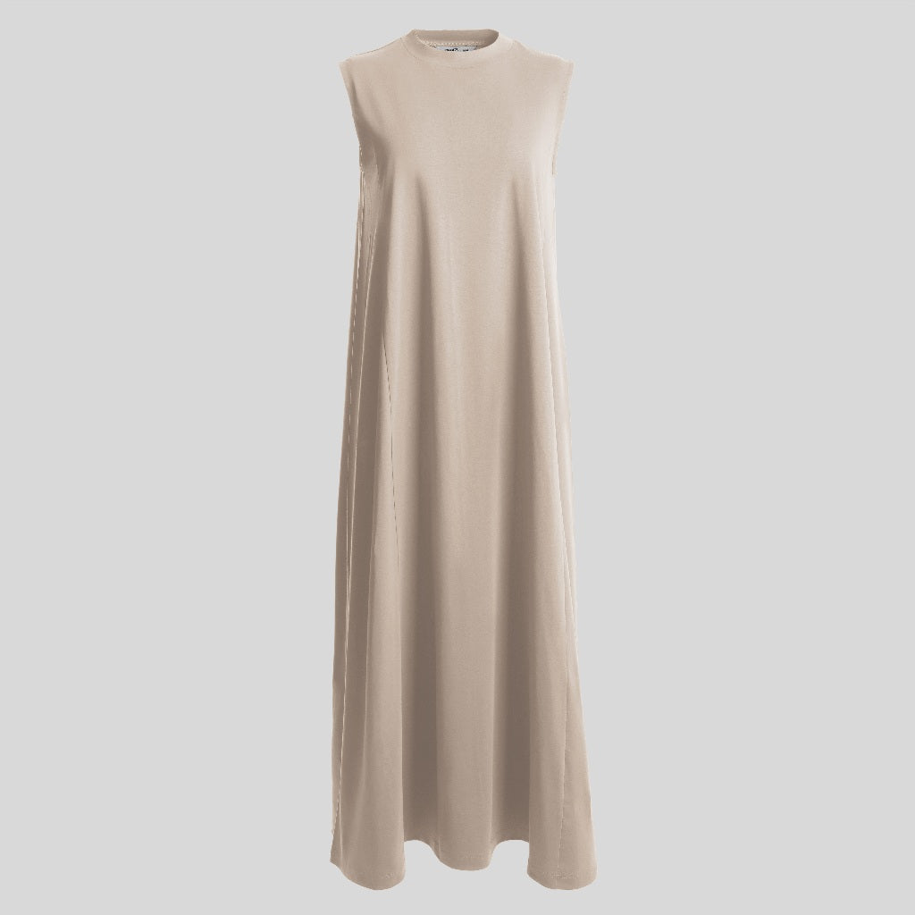 Valencia Maxi Dress With High Neck