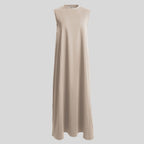 Valencia Maxi Dress With High Neck