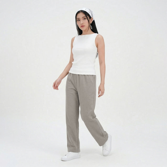 ZIANDGLO Luxe Wide Leg Sweatpants | Celana Panjang Wanita - DANBOWL
