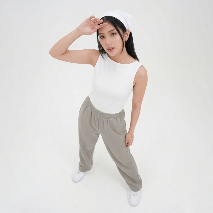 ZIANDGLO Luxe Wide Leg Sweatpants | Celana Panjang Wanita - DANBOWL