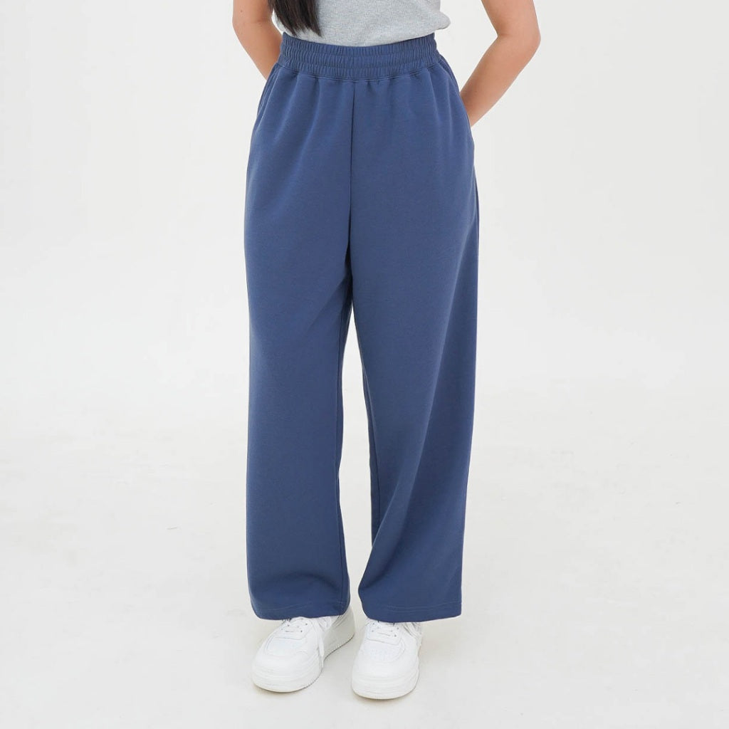ZIANDGLO Luxe Wide Leg Sweatpants | Celana Panjang Wanita - DANBOWL