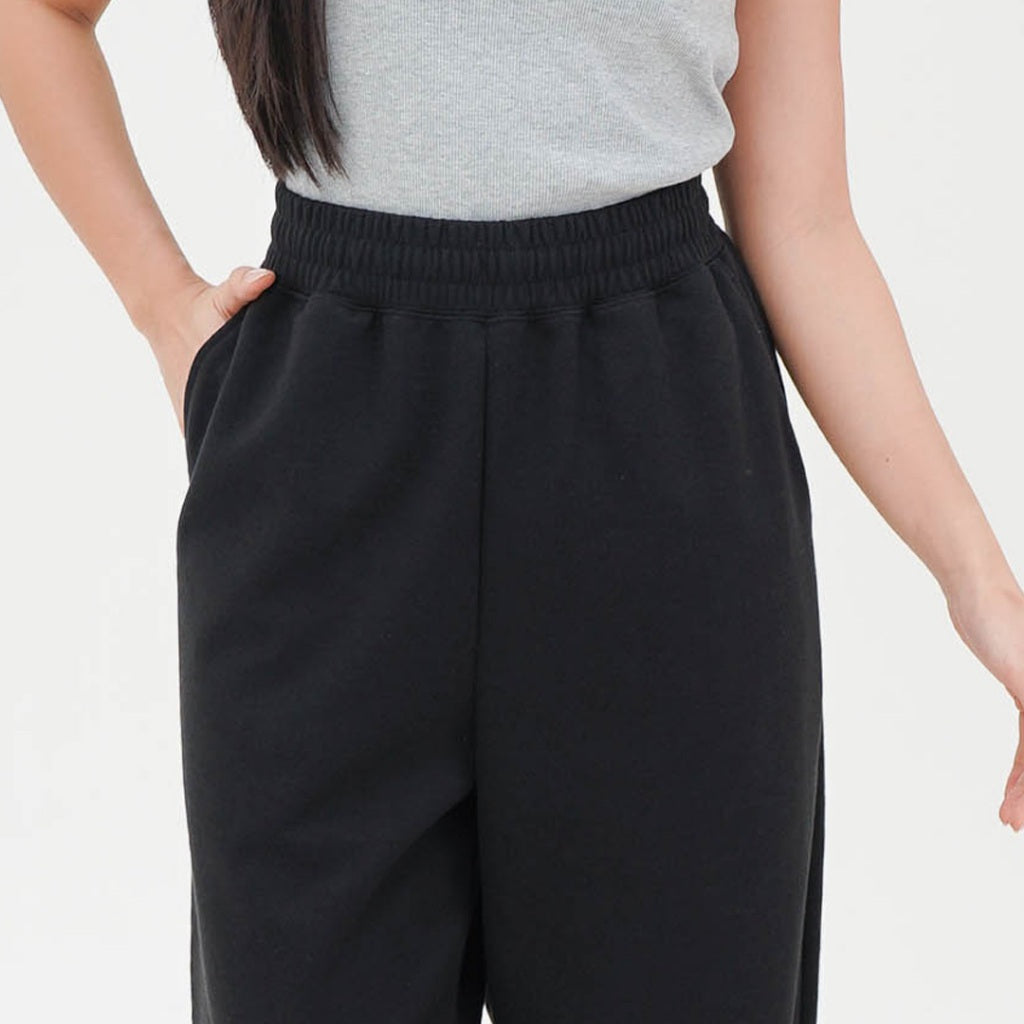 ZIANDGLO Luxe Wide Leg Sweatpants | Celana Panjang Wanita - DANBOWL