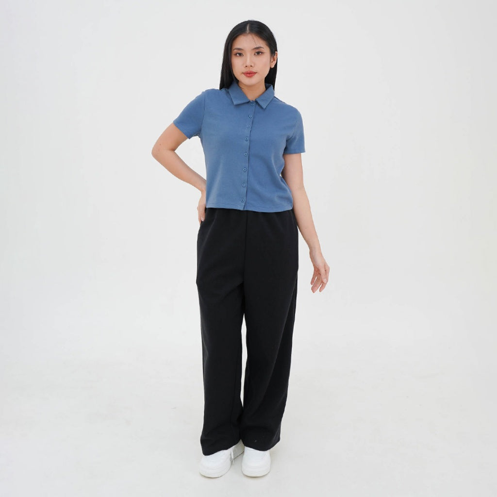 ZIANDGLO Luxe Wide Leg Sweatpants | Celana Panjang Wanita - DANBOWL