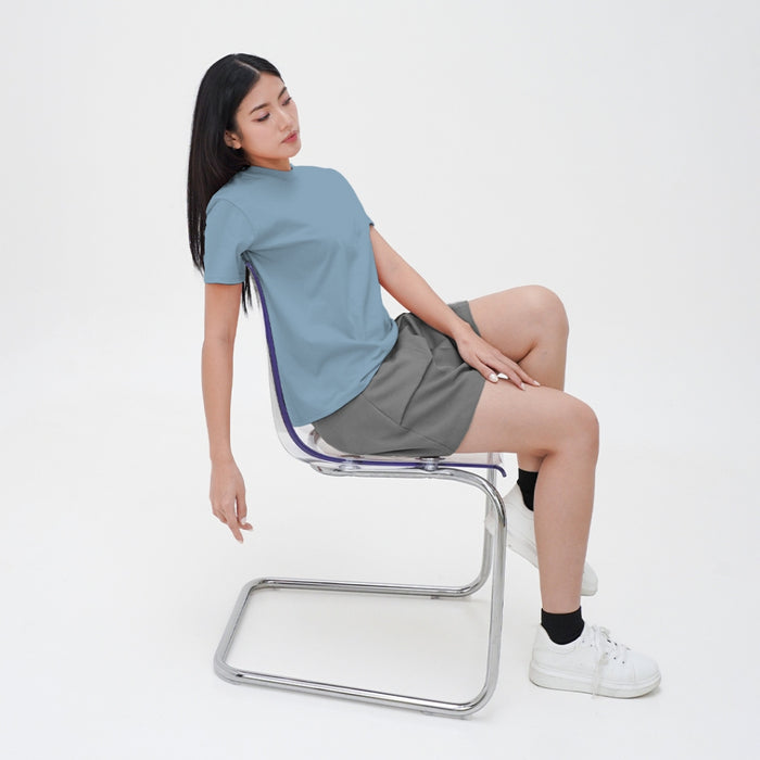 ZIANDGLO Yoe T-Shirt | Kaos Polos Wanita  - Cotton Combed